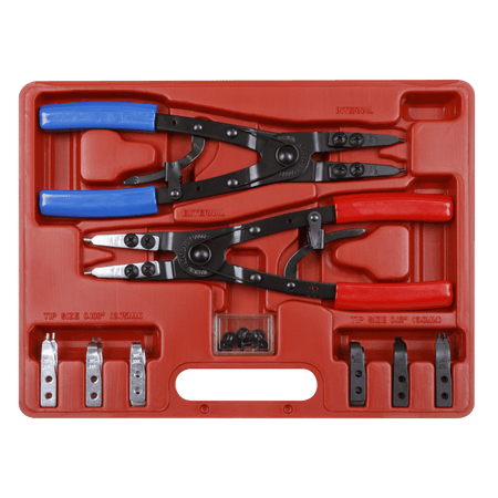 Sealey Circlip Pliers Set Internal/External 265mm Heavy-Duty Model No-AK8500