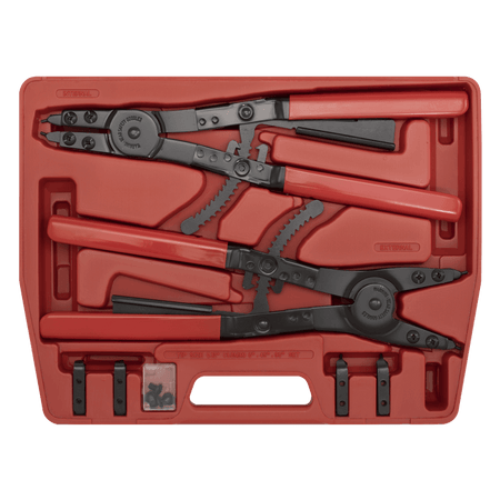 Sealey Circlip Pliers Set Internal/External 400mm Heavy-Duty Model No-AK8501
