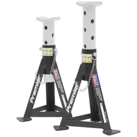 Sealey Axle Stands 3tonne Capacity per Stand 6tonne per Pair Model No-AS3