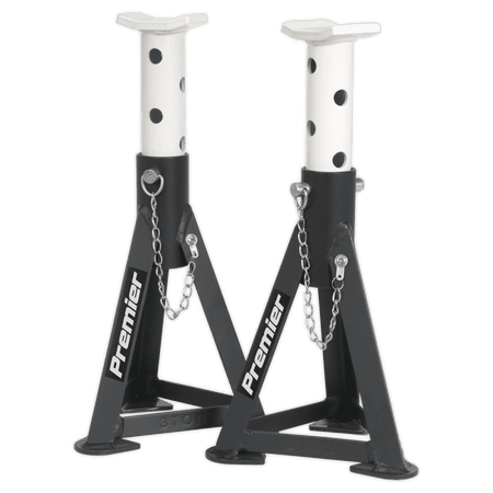 Sealey Axle Stands 3tonne Capacity per Stand 6tonne per Pair Model No-AS3