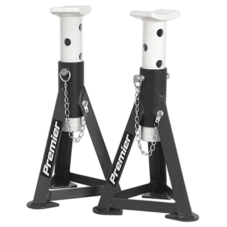 Sealey Axle Stands 3tonne Capacity per Stand 6tonne per Pair Model No-AS3