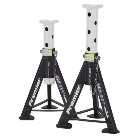 Sealey Axle Stands 6tonne Capacity per Stand 12tonne per Pair Model No-AS6