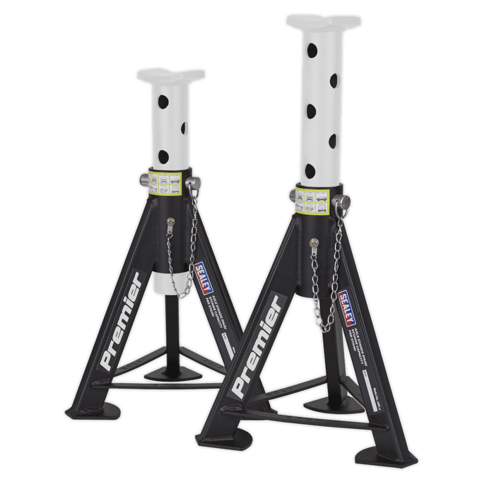 Sealey Axle Stands 6tonne Capacity per Stand 12tonne per Pair Model No-AS6
