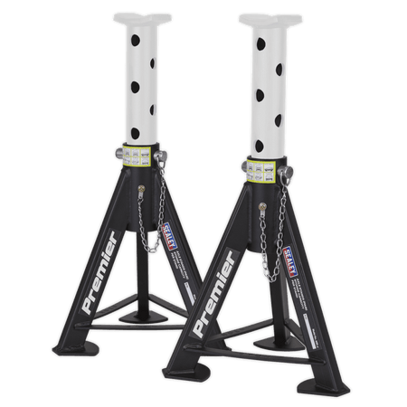Sealey Axle Stands 6tonne Capacity per Stand 12tonne per Pair Model No-AS6