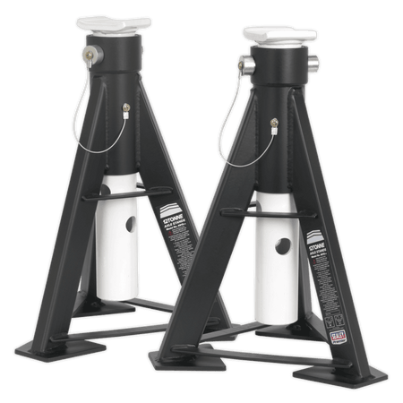 Sealey Axle Stands 12tonne Capacity per Stand 24tonne per Pair Model No-AS12
