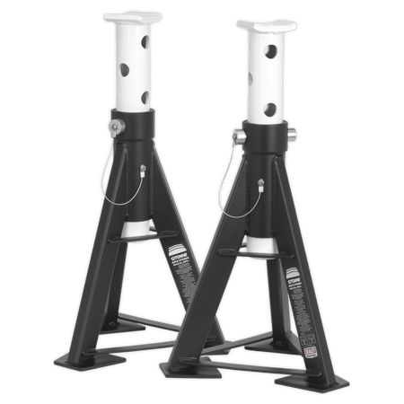 Sealey Axle Stands 12tonne Capacity per Stand 24tonne per Pair Model No-AS12