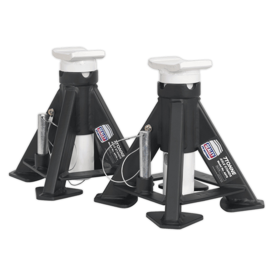 Sealey Axle Stands 7tonne Capacity per Stand 14tonne per Pair Short Model No-AS7S