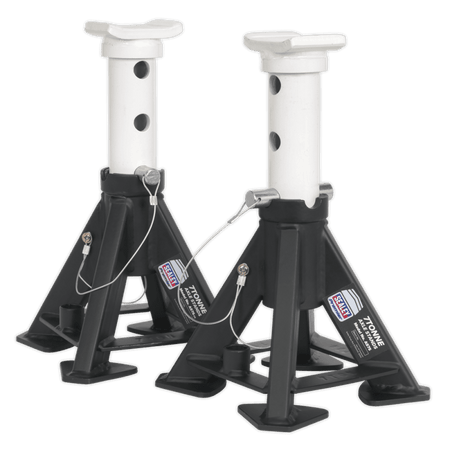 Sealey Axle Stands 7tonne Capacity per Stand 14tonne per Pair Short Model No-AS7S