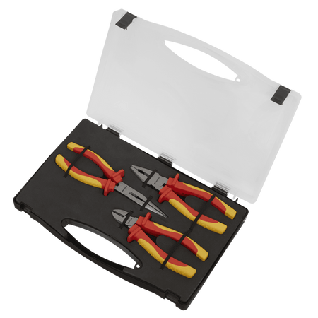 Sealey Pliers Set 3pc VDE Approved Model No-AK83452