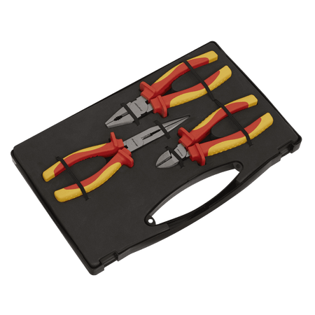 Sealey Pliers Set 3pc VDE Approved Model No-AK83452