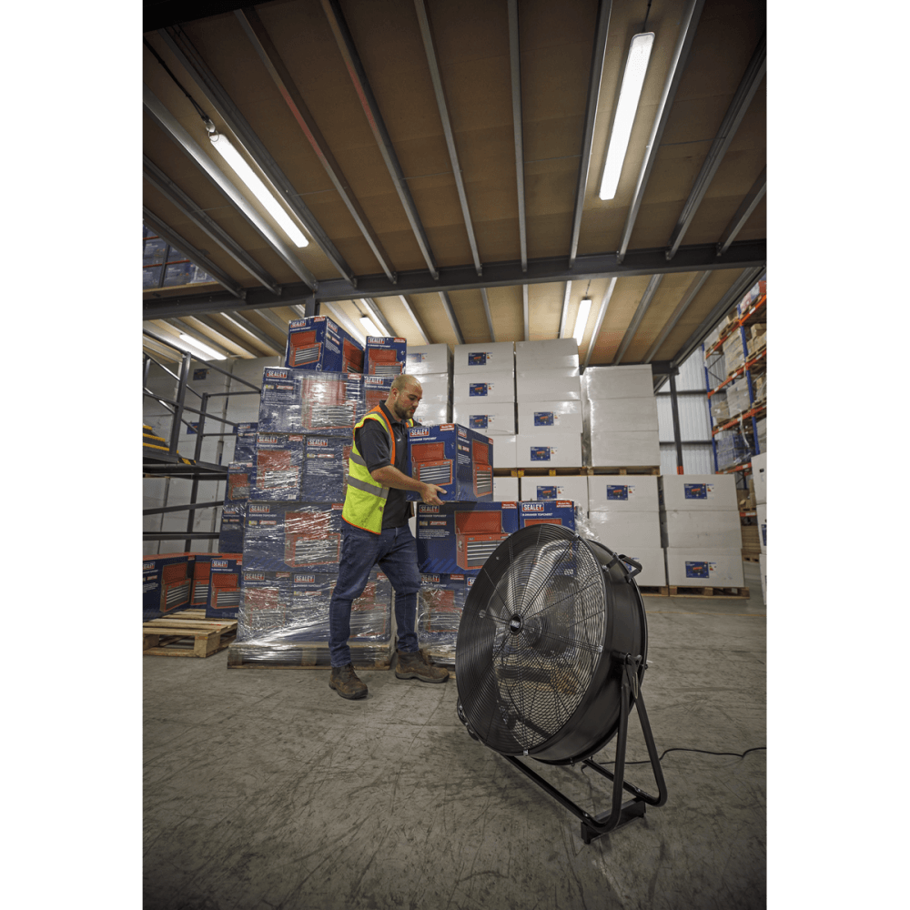 Sealey Industrial High Velocity Drum Fan 30" 230V Model No-HVD30