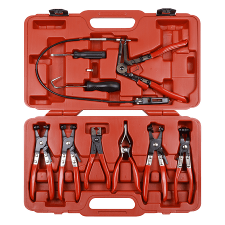 Sealey Hose Clip Removal Tool Set 9pc Model No-VS1662