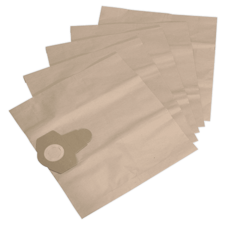 Sealey Dust Collection Bag for PC300SD, PC300SDAUTO Pack of 5 Model No-PC300PB5
