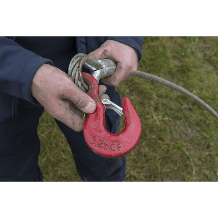 Sealey Wire Rope Puller 3200kg Max Line Force Model No-WRP3200