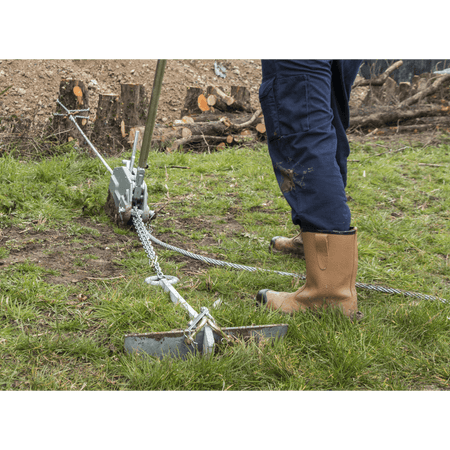 Sealey Wire Rope Puller 3200kg Max Line Force Model No-WRP3200