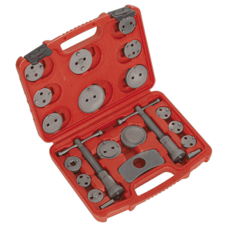 Sealey Brake Piston Wind-Back Tool Kit 21pc Model No-VS0282