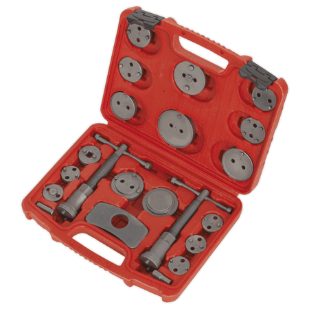 Sealey Brake Piston Wind-Back Tool Kit 21pc Model No-VS0282