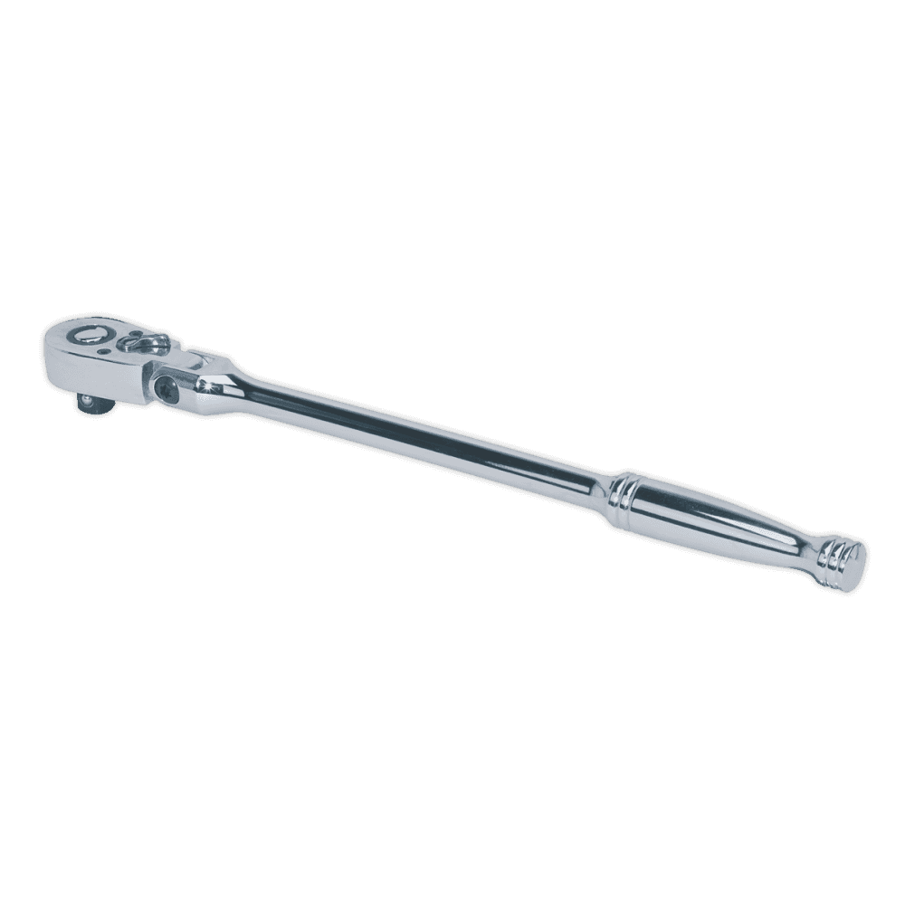 Sealey Ratchet Wrench Flexi-Head 300mm 3/8"Sq Drive Pear-Head Flip Reverse Model No-AK661F