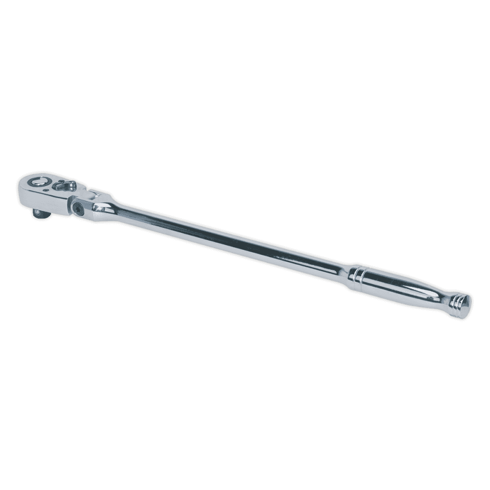 Sealey Ratchet Wrench Flexi-Head 445mm 1/2"Sq Drive Pear-Head Flip Reverse Model No-AK662F