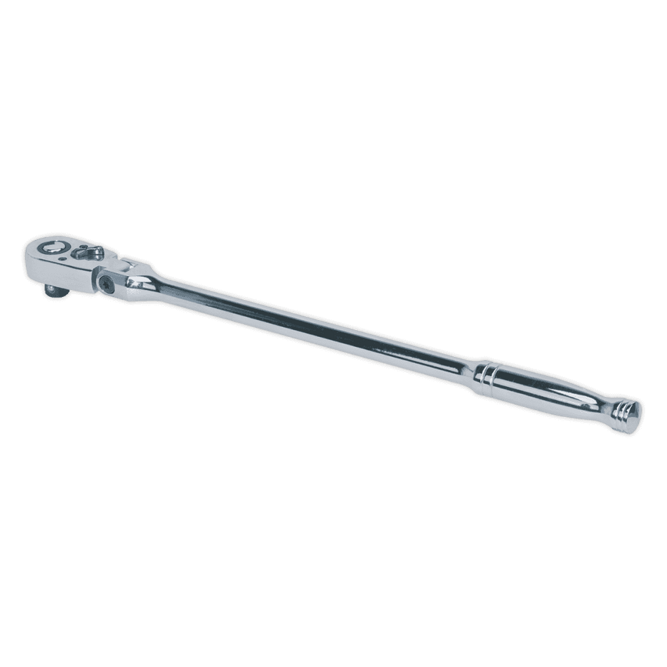 Sealey Ratchet Wrench Flexi-Head 445mm 1/2"Sq Drive Pear-Head Flip Reverse Model No-AK662F
