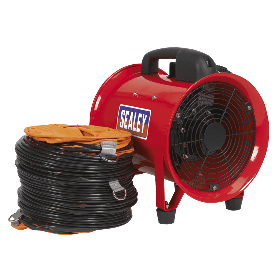 Sealey Portable Ventilator 200mm with 5mtr Ducting Model No-VEN200