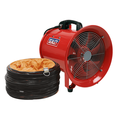Sealey Portable Ventilator 300mm with 5mtr Ducting Model No-VEN300