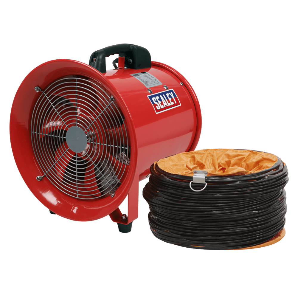 Sealey Portable Ventilator 300mm with 5mtr Ducting Model No-VEN300
