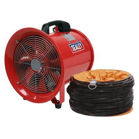 Sealey Portable Ventilator 300mm with 5mtr Ducting Model No-VEN300