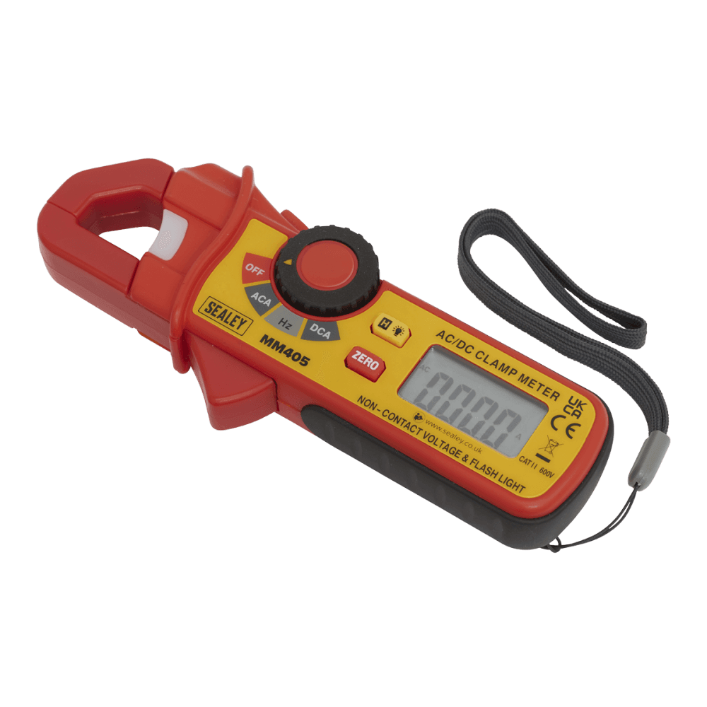 Sealey Mini AC/DC Clamp Meter Model No-MM405