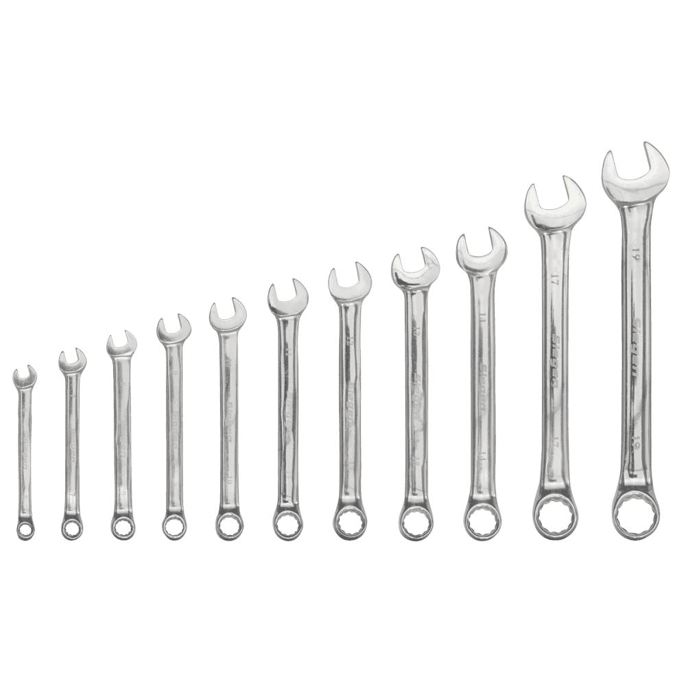Sealey Combination Spanner Set 11pc Metric Model No-S0562