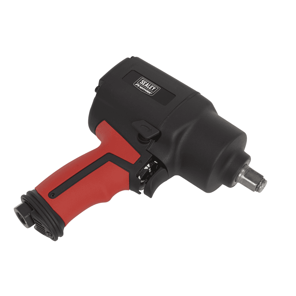 Sealey Air Impact Wrench 1/2"Sq Drive Twin Hammer Model No-SA6002