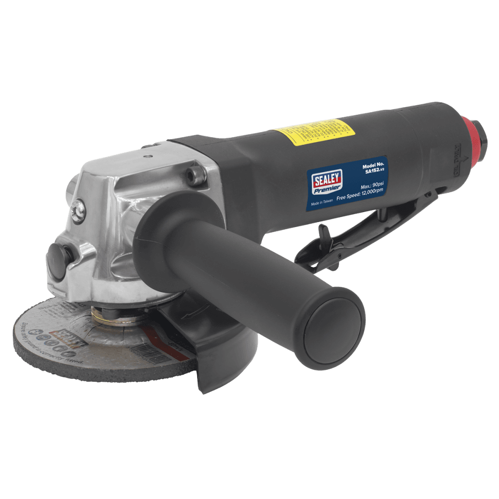 Sealey Air Angle Grinder 100mm Composite Housing Model No-SA152