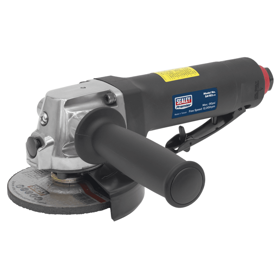 Sealey Air Angle Grinder 100mm Composite Housing Model No-SA152