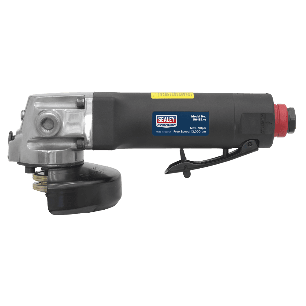 Sealey Air Angle Grinder 100mm Composite Housing Model No-SA152
