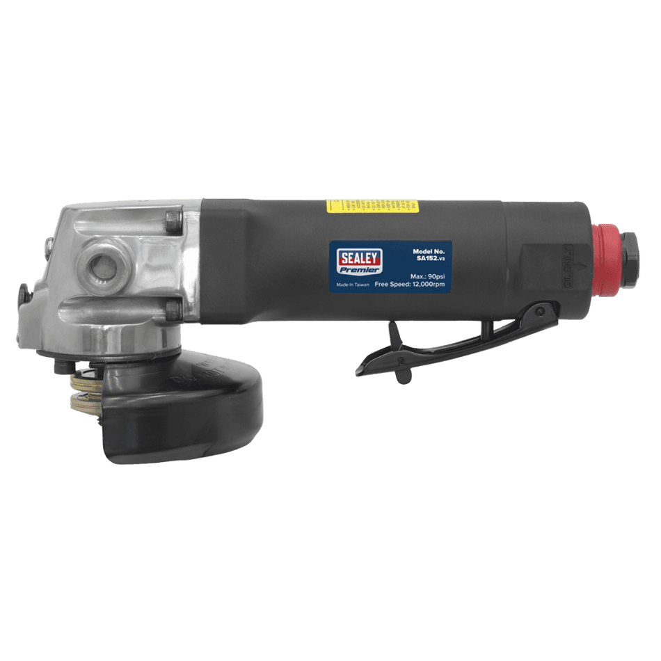Sealey Air Angle Grinder 100mm Composite Housing Model No-SA152