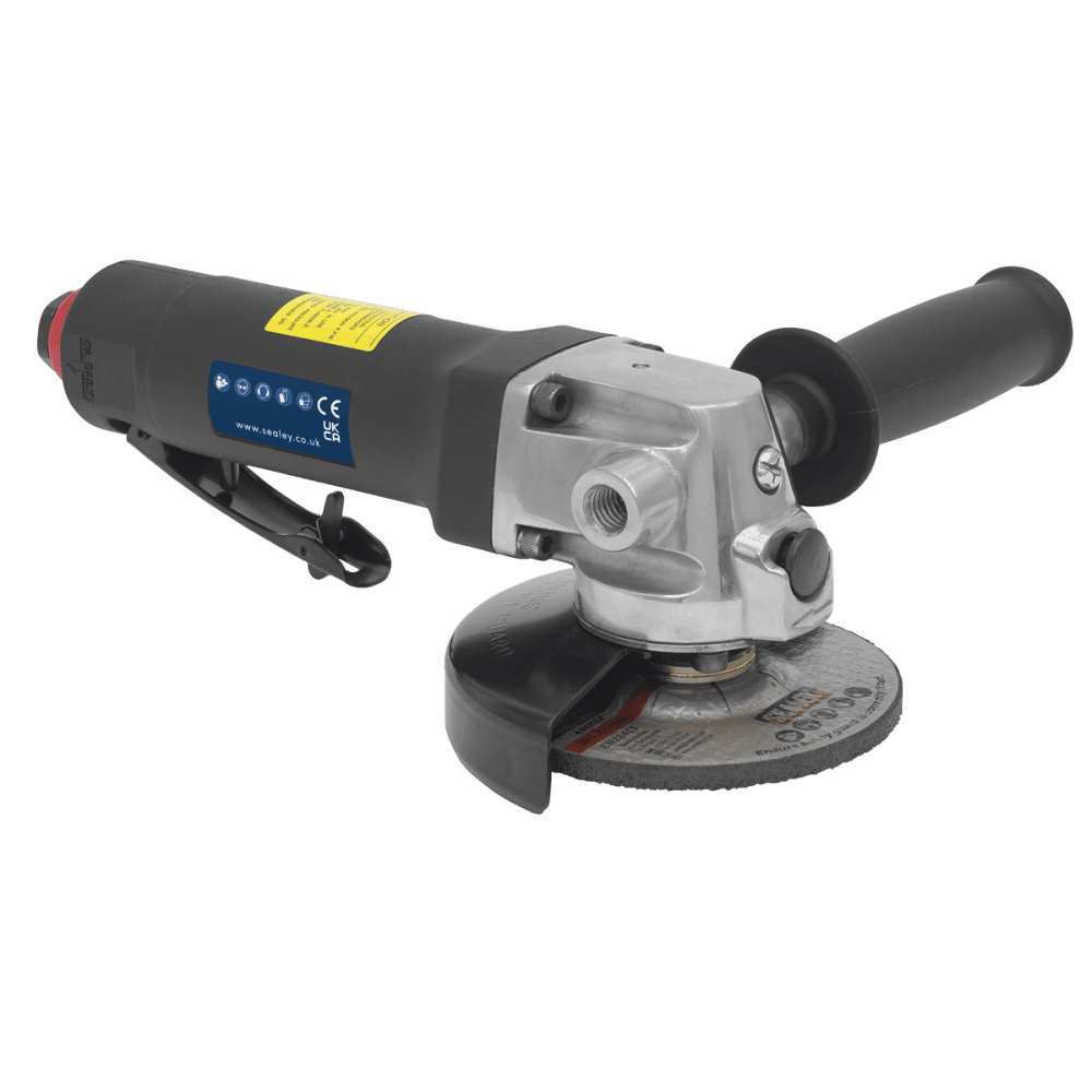 Sealey Air Angle Grinder 100mm Composite Housing Model No-SA152