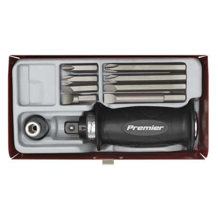 Sealey Impact Driver Set 10pc Protection Grip Model No-AK2082
