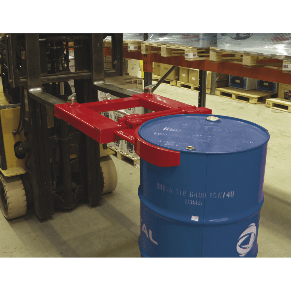 Sealey Forklift Drum Clamp Single 205ltr Model No-DG02