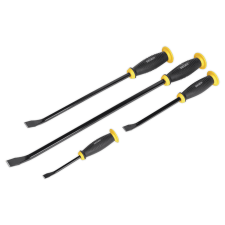 Sealey Prybar Set with Hammer Cap 4pc Model No-S0557