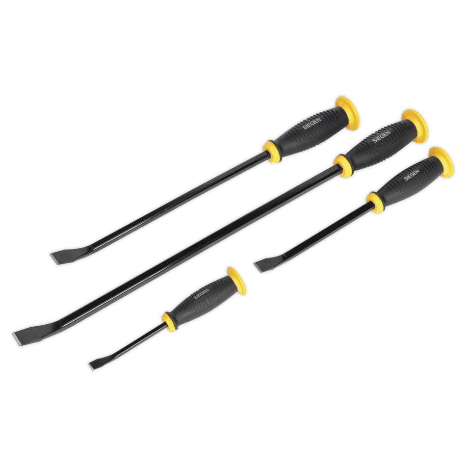 Sealey Prybar Set with Hammer Cap 4pc Model No-S0557