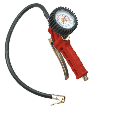 Sealey Tyre Inflator with Clip-On Connector Model No-SA9302