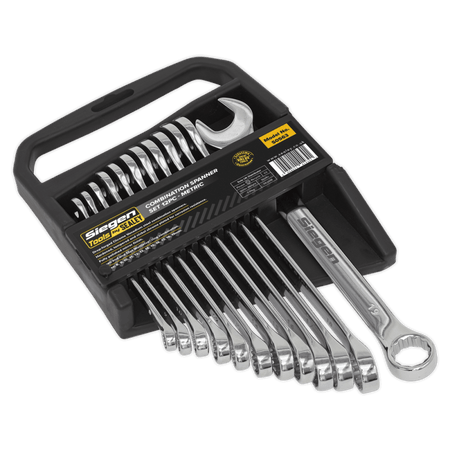 Sealey Combination Spanner Set 12pc Metric Model No-S0563