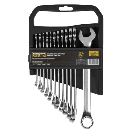 Sealey Combination Spanner Set 12pc Metric Model No-S0563