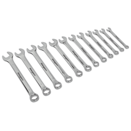Sealey Combination Spanner Set 12pc Metric Model No-S0563