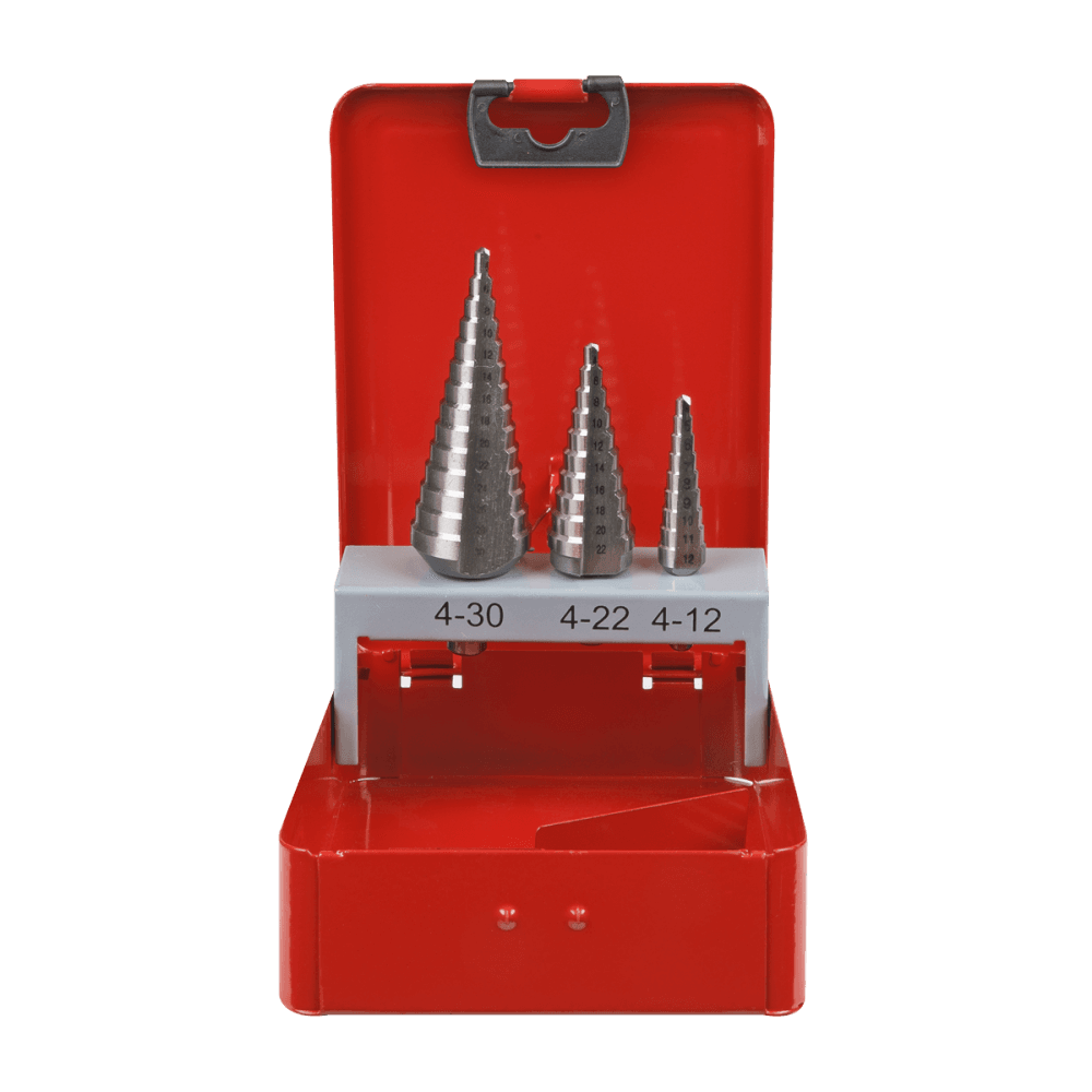 Sealey Step Drill Bit Set 3pc Model No-AK4733