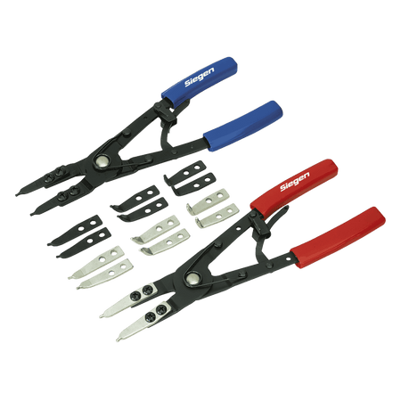 Sealey Circlip Pliers Set Internal/External 265mm Model No-S0553