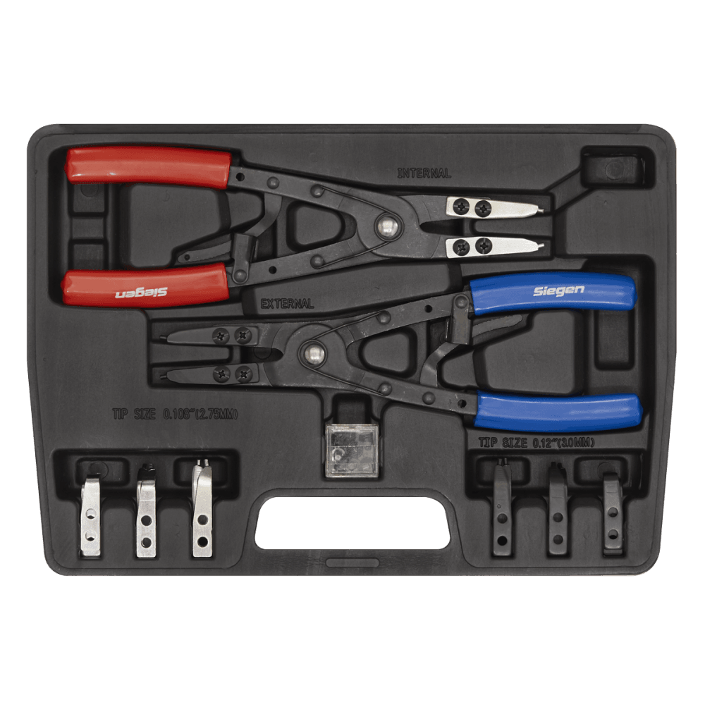 Sealey Circlip Pliers Set Internal/External 265mm Model No-S0553
