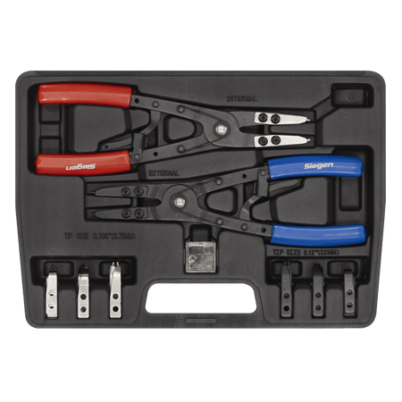 Sealey Circlip Pliers Set Internal/External 265mm Model No-S0553
