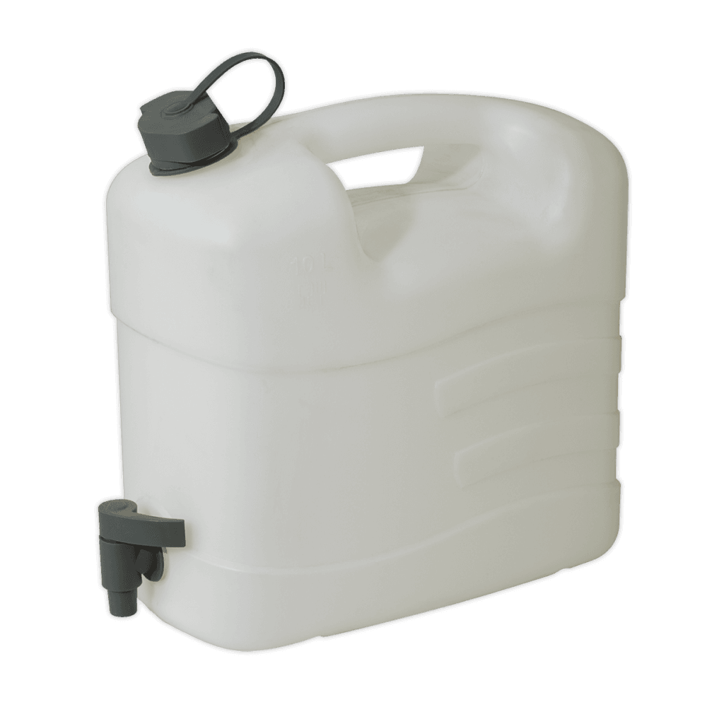 Sealey Fluid Container 10ltr with Tap Model No-WC10T