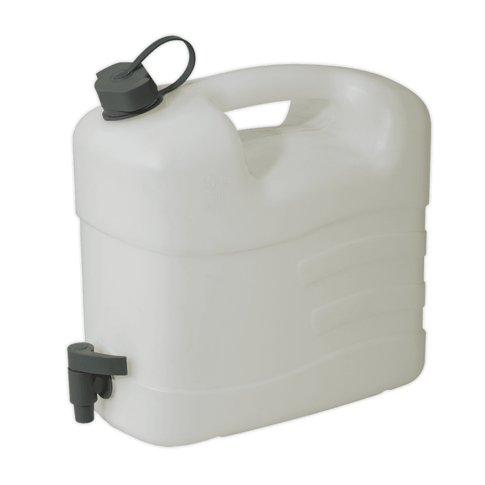 Sealey Fluid Container 10ltr with Tap Model No-WC10T